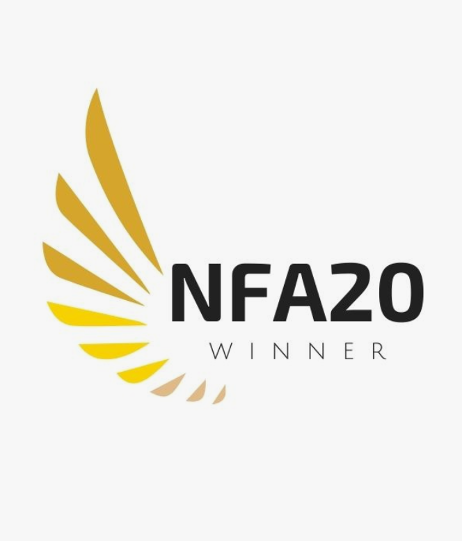 The logo awarded to winners of the National Fenestration Awards for the year of 2020. Clayton Glass were awarded this after being crowned as winners of the IGU Manufacturer of the year award in 2020.