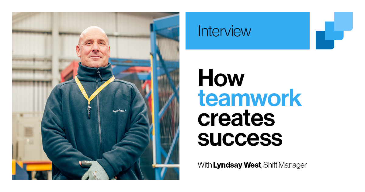A cover image for a piece about Teamwork, featuring Lyndsay West.
